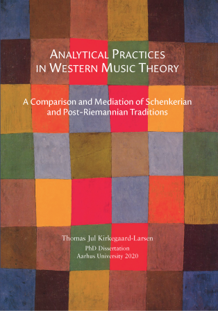 Ph.d.-afhandlingens forside med titlen: Analytical Practices in Western Music Theory.